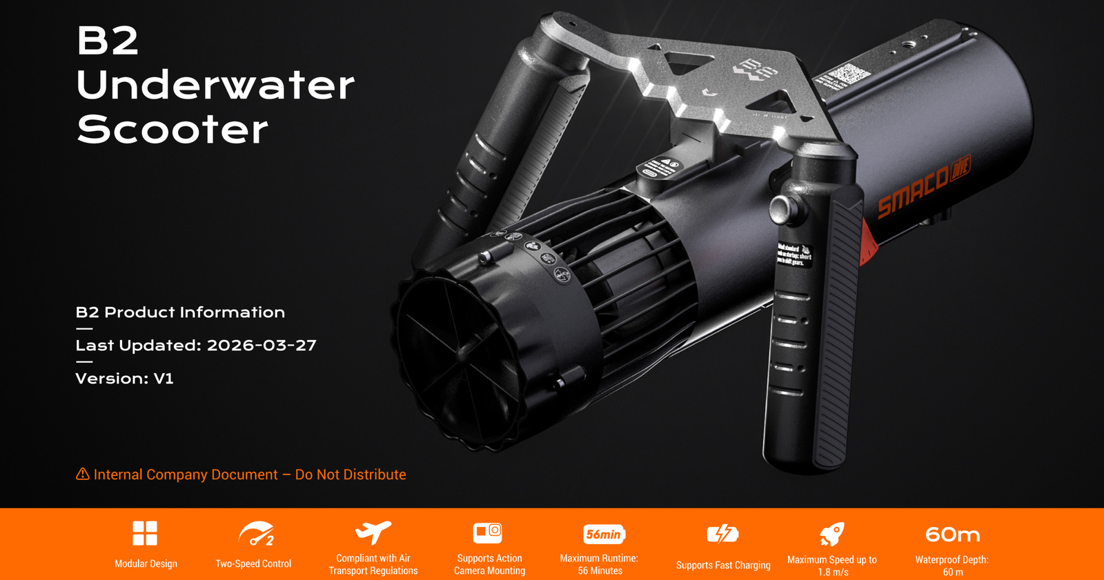 B2 Underwater Scooter — Solluna Selected Products