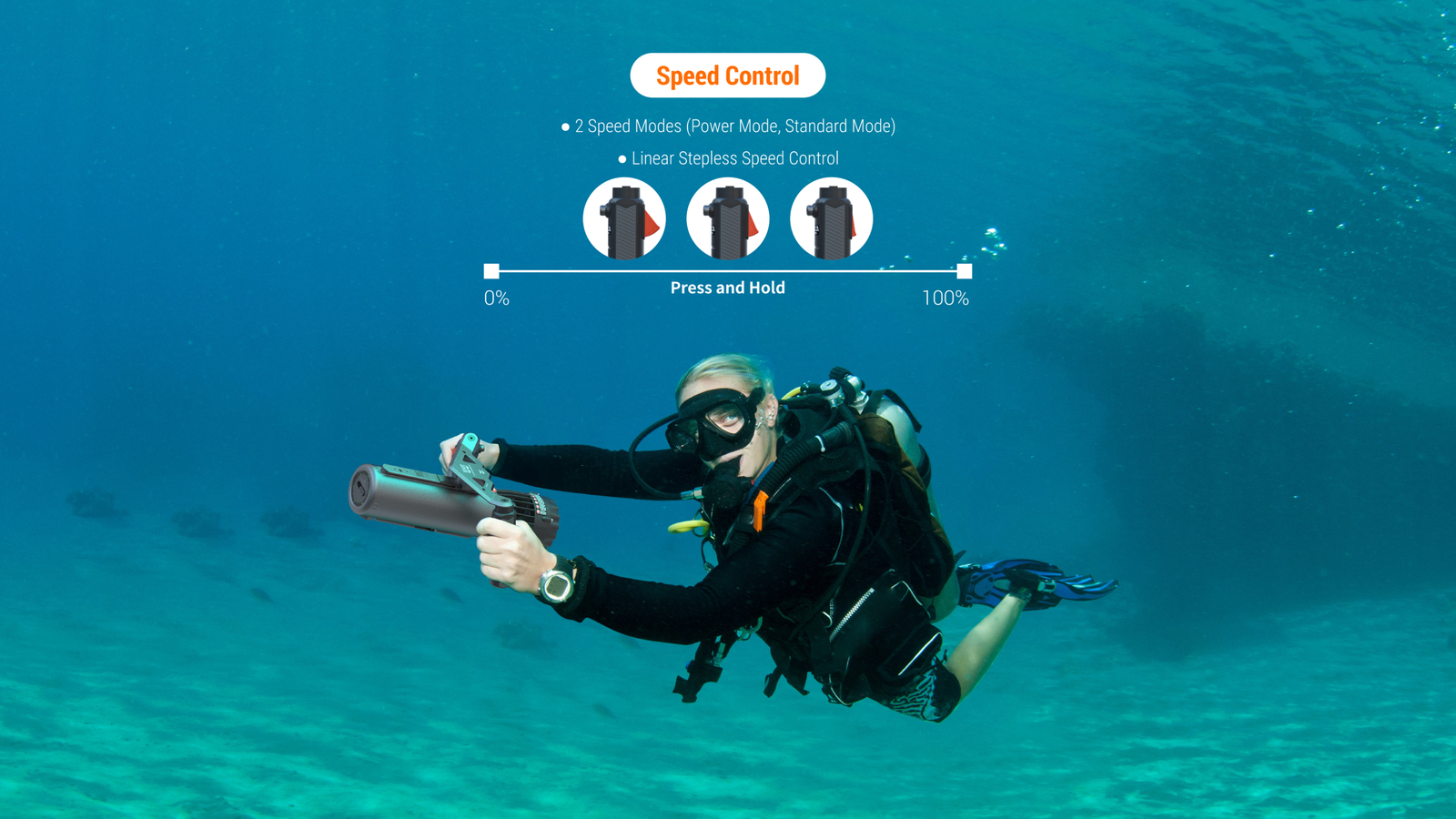Underwater Scooter B2 — Feature Overview Part 1