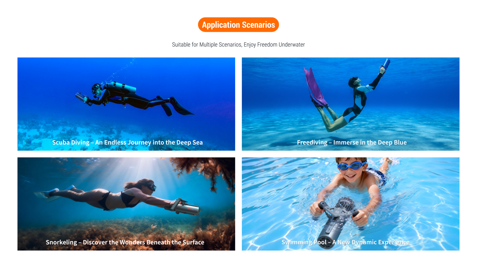 Underwater Scooter B2 — Feature Overview Part 2