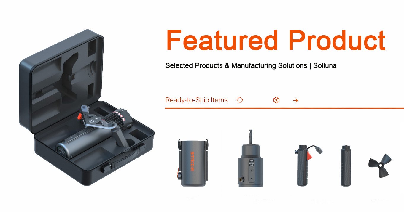 B2 Underwater Scooter — Packaging & Accessories | Solluna Featured Product